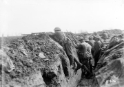 Front line trench Somme